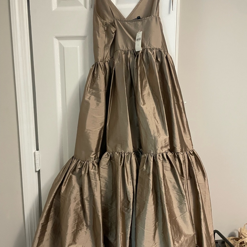 Anthropologie Tiered V-Neck Maxi Dress Size XS - NWT